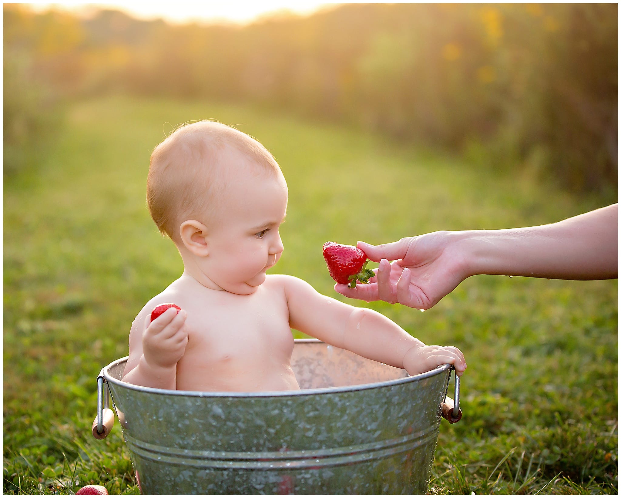 Baby E’s Outdoor Baby Photos