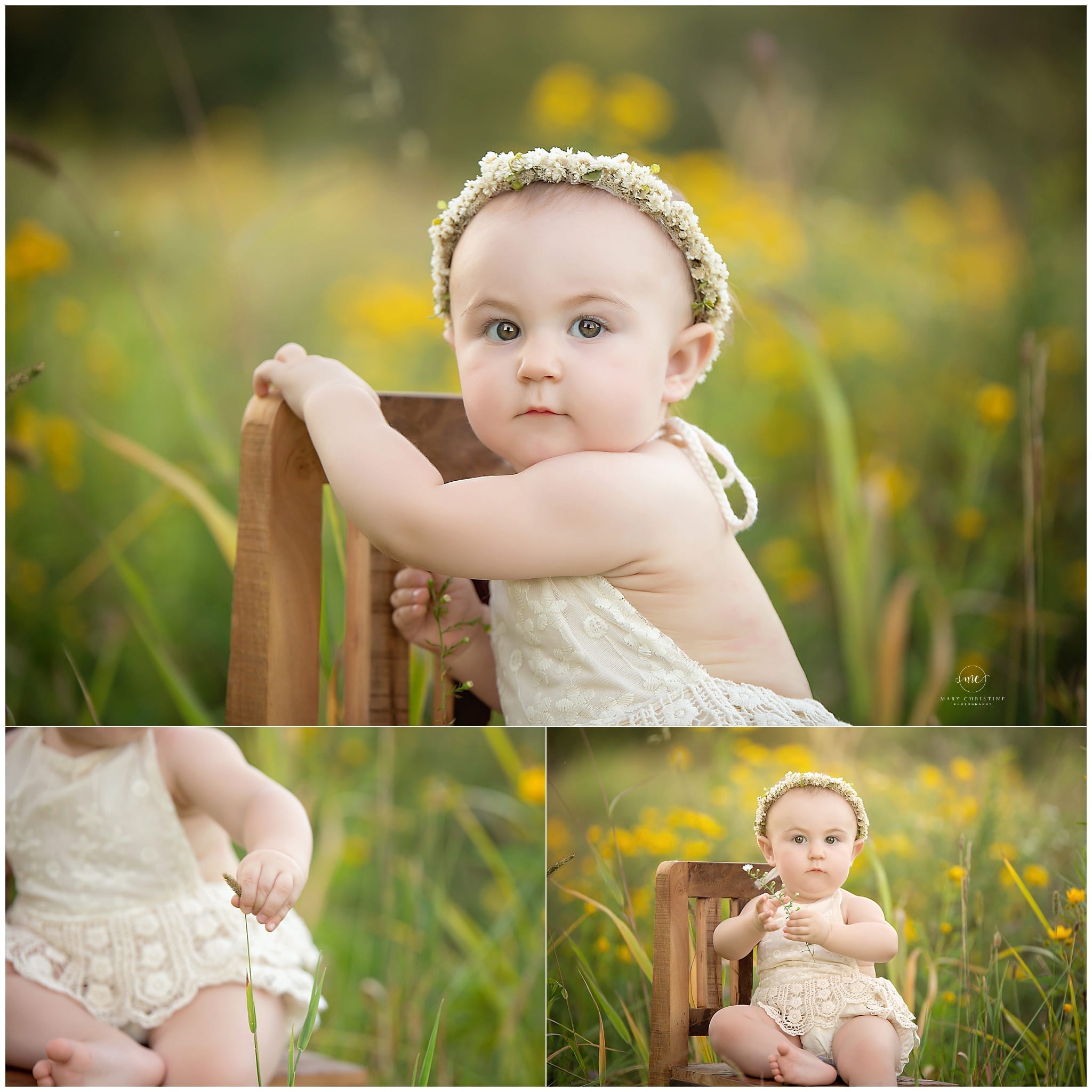 Outdoor Baby Photos for Baby E | Mary Christine Photography