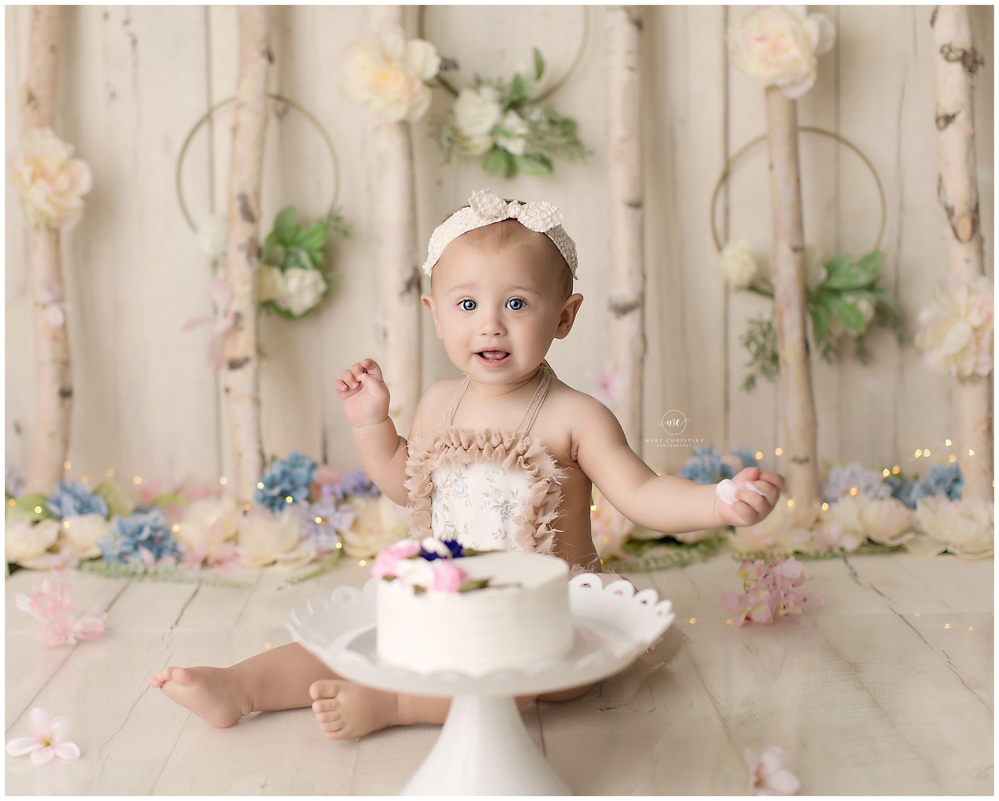 Cake Smash Photoshoot | Cleveland Baby Photographer