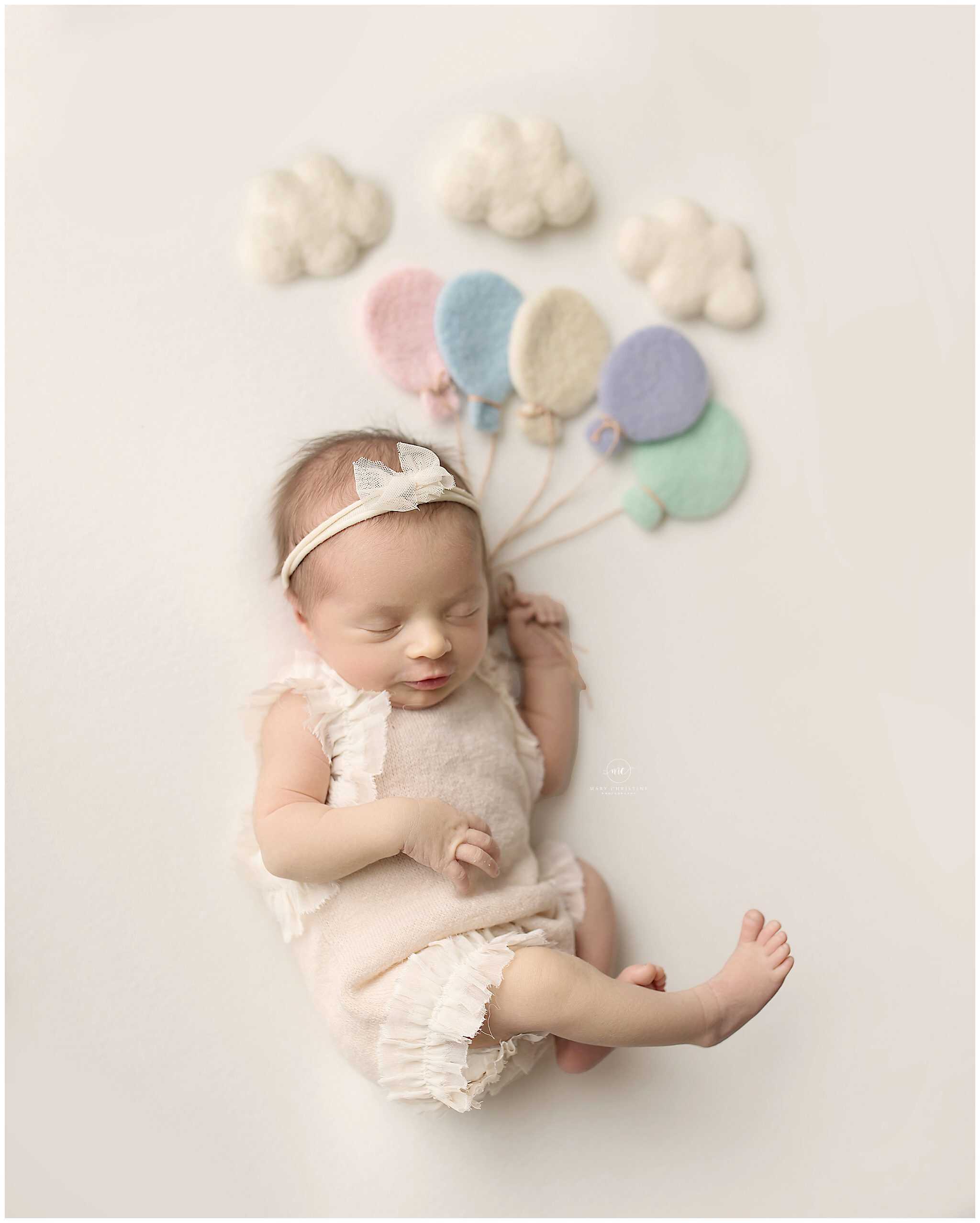 Cleveland Newborn Girl Photography Session